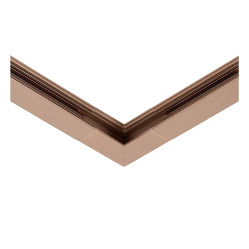 Lucide Premium LINIAL Aufbauschiene - Winkel Vertical -1-Phasen Stromschiene / Schienensystem - Champagne - detail 1